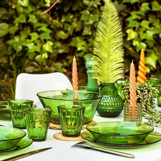 Тарелка десертная LYS GREEN 19см