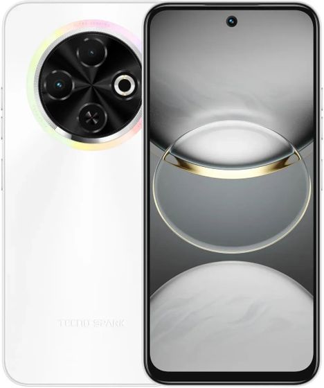 Смартфон Tecno Spark 30C 6/128Gb белый (KL5N Orbit White)