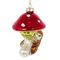 Украшение новогоднее "Гриб и ёж", L6,5 W6 H11 см