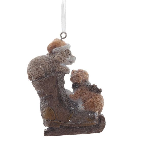 Изделие декоративное подвесное &quot;Кот/Пес&quot;, L6 W2 H8 см, 2в.