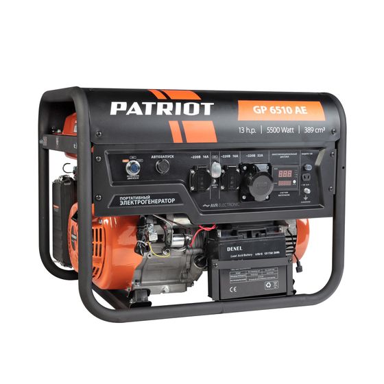 Генератор бензиновый Patriot GP 6510 AE (474101580)