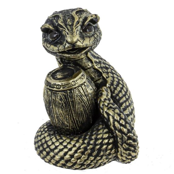 Фигурка декоративная &quot;Змея&quot;, L5 W4 H7 см, 6в.