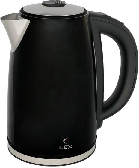 Чайник электрический LEX LX 30021-1 1.7л 2200Вт черный