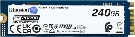 Накопитель SSD 240GB Kingston PCIe 4.0 x4 SEDC2000BM8/240G DC2000B M.2 2280 0.4 DWPD
