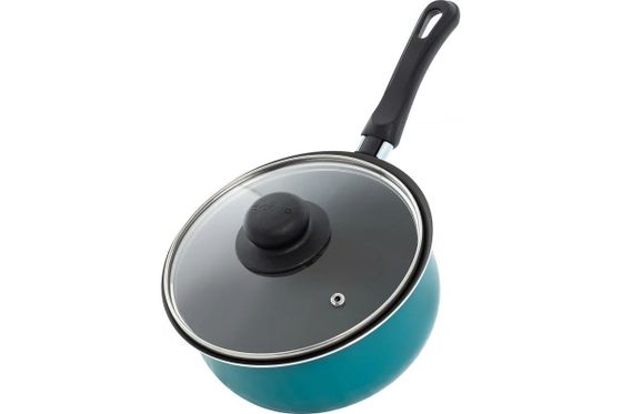 Ковш Scovo RB-031 Colibri 2л стек.кр бирюзовый