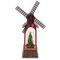 Изделие декоративное &quot;Мельница&quot; (подсвет, вьюга, муз, движ, AA х3 н/п +USB) L17 W10 H34 см
