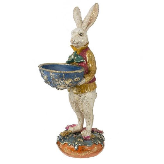 Фигурка декоративная &quot;Заяц&quot;, L10 W13 H28 см