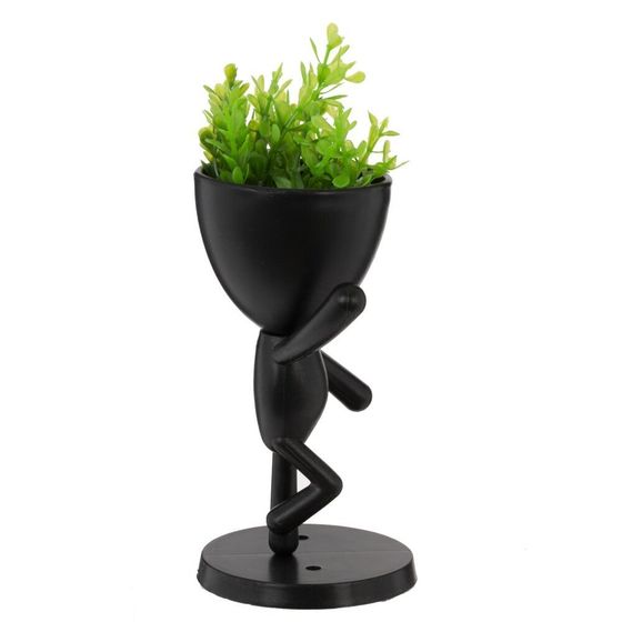 Цветочная композиция, L8,5 W8,5 H19 см