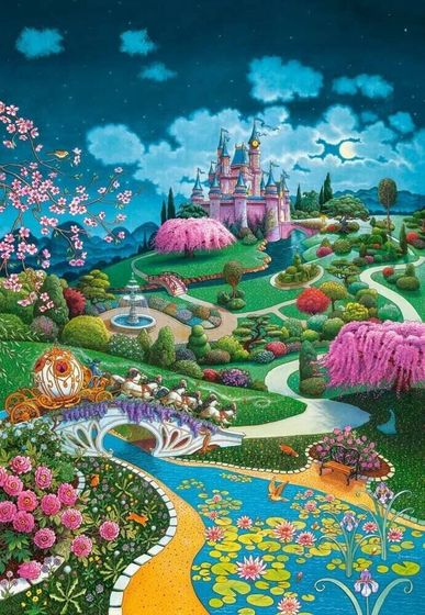 Castorland Puzzle 1000 Cinderella&#39;s Castle CASTOR