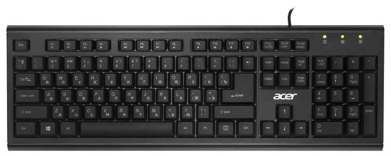 Клавиатура Acer OKW120 проводная черный