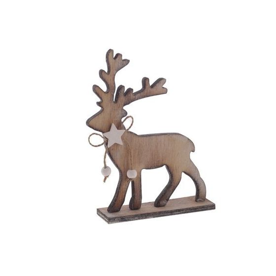 Фигурка декоративная &quot;Олень&quot;, L13 W4 H18 см, 3в.
