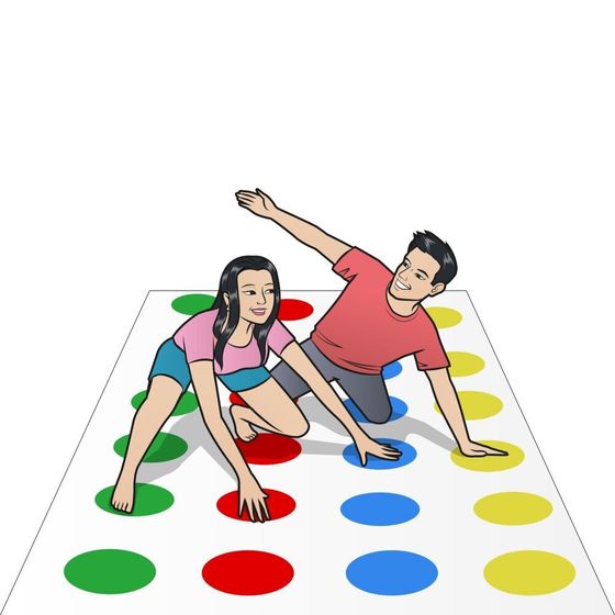 Игра "Твистер", L160 W0,1 H117 см