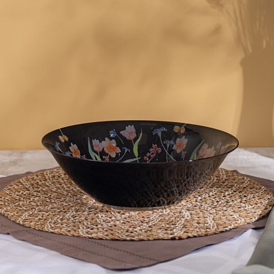 Набор столовый CARINA MINUET BLACK 44 предмета