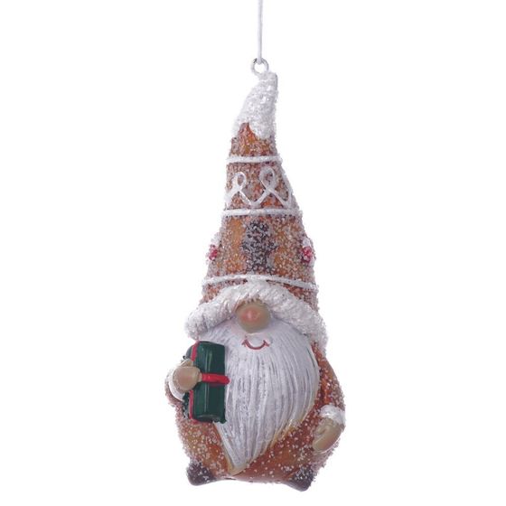 Фигурка декоративная подвесная &quot;Гном&quot;, L4,5 W4,5 H10,5 см, 2в.