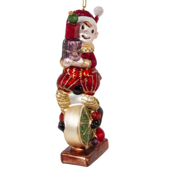 Украшение новогоднее "Гном", L8 W3 H15 см