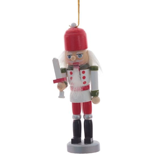 Набор из 4шт Украшение новогоднее &quot;Щелкунчик&quot;, L19 W4 H13,5 см