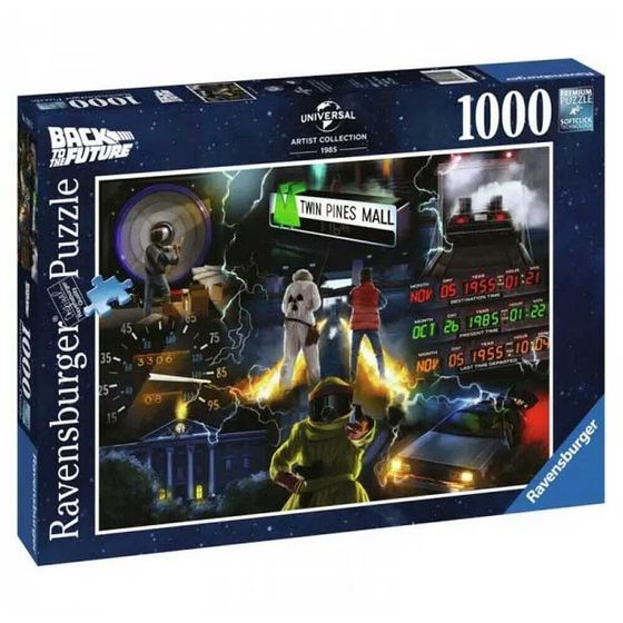 RAVENSBURGER Back to the future puzzle 1000 pieces