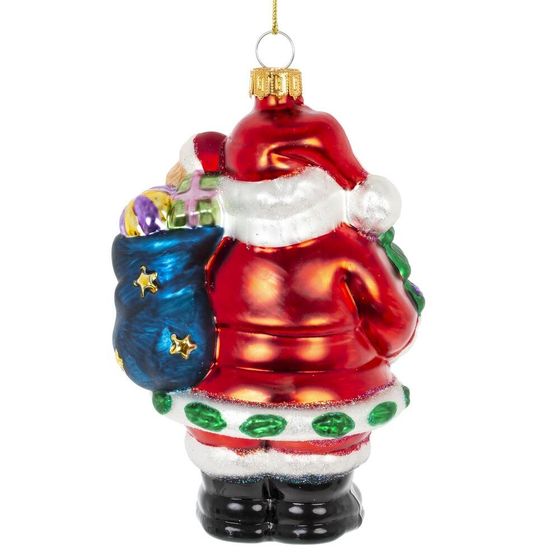 Украшение новогоднее "Дед Мороз", L8 W6,5 H14 см