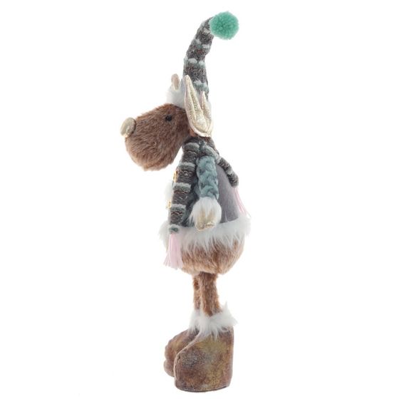 Игрушка набивная &quot;Олень&quot;, L21 W12,5 H54/41,5 см