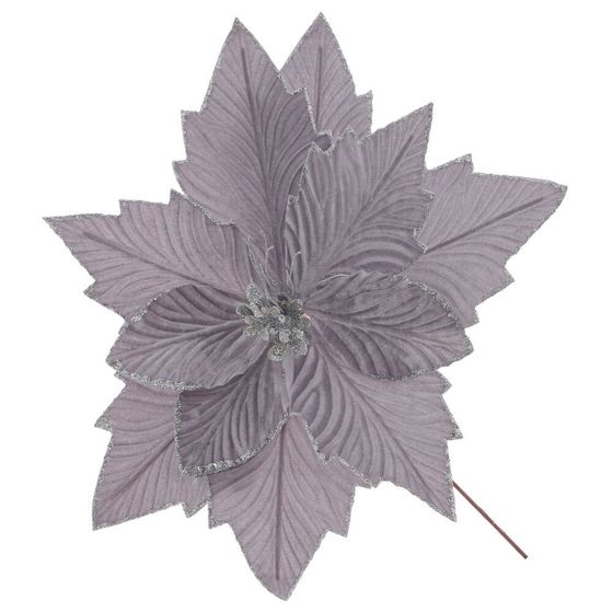 Цветок искусственный &quot;Пуансеттия&quot;, L42 W42 H45 см, 2в.