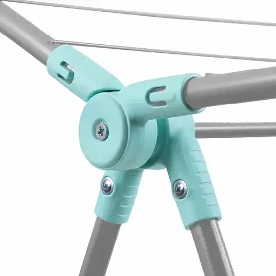 !09 Сушилка для белья напольная Nika СБ8П/С, складная, сушильное полотно 21 м, серебро