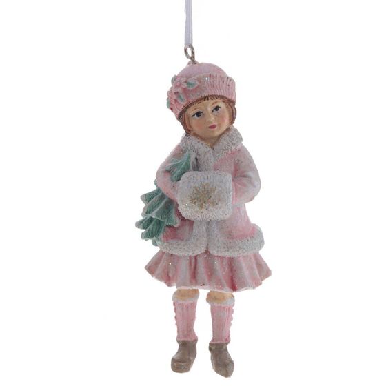 Изделие декоративное подвесное "Девочка/Mальчик", L5 W3 H11 см, 4в.