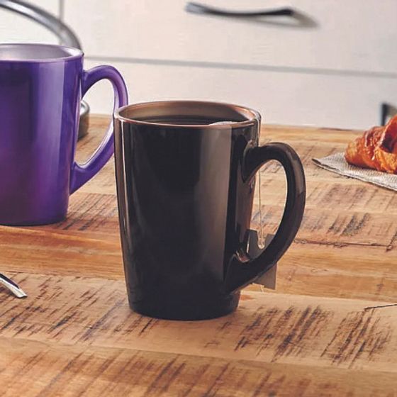 Кружка ФЛЭШИ КОЛОРС коричневая 320мл