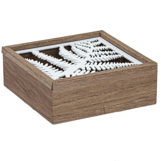 Шкатулка, Д16 Ш16 В6 см