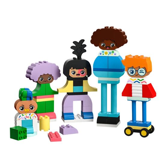 LEGO Коллекция LEGO Mix-and-Match Fun Life Строительные блоки 71 шт. 10423