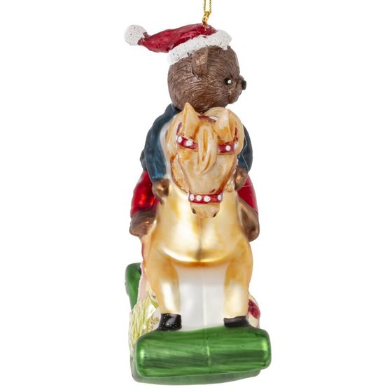 Украшение новогоднее &quot;Медвежонок&quot;, L12 W4,5 H13 см