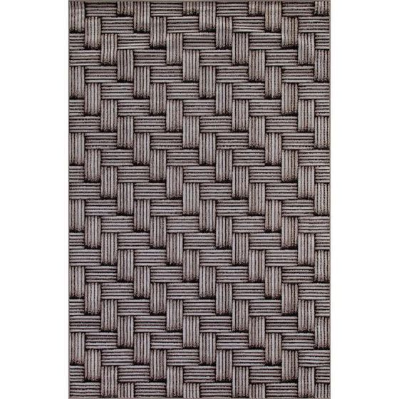 Ковёр прямоугольный Merinos Sierra, размер 200x400 см, цвет beige-brown