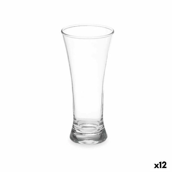 Стакан Конический Прозрачный Cтекло 320 ml (12 штук)