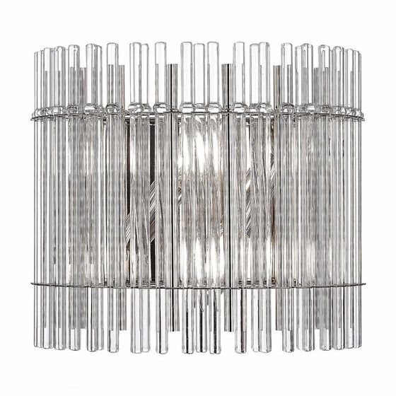 Бра St Luce. SL1656.101.02. Epica. 2х40 Вт, E14, 24,5х22 см, цвет никель