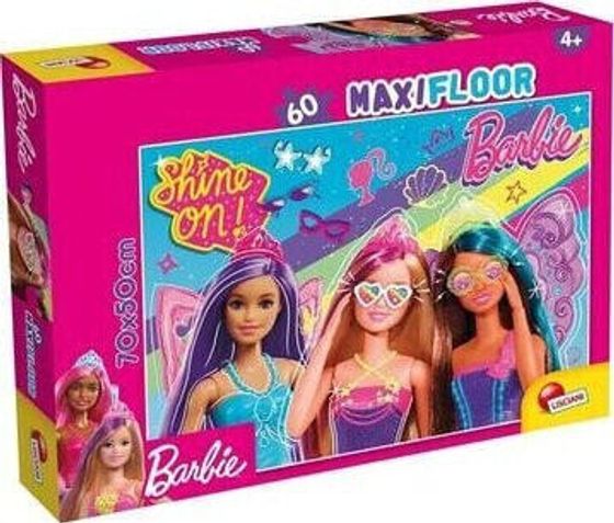 Lisciani LISCIANI BARBIE PUZZLE MAXIFLOOR 60