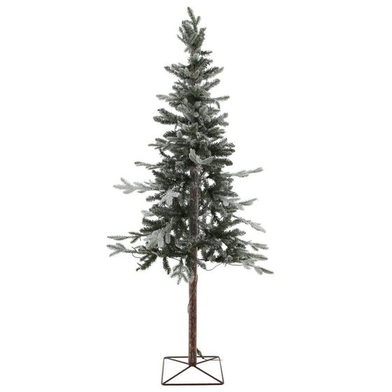 Елка искусственная "Муза" с подсветкой, L81 W81 H182 см, 582 ветки, 100 LEDламп, работает от сети