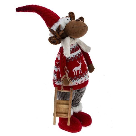 Игрушка набивная &quot;Олень&quot;, L28 W15 H51 см