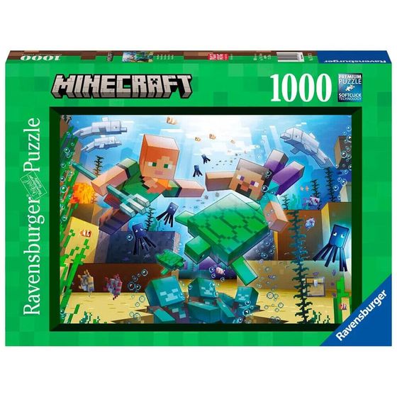 RAVENSBURGER Puzzle Minecraft 1000 pieces