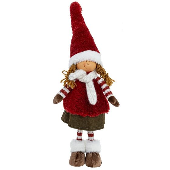 Игрушка набивная &quot;Мальчик/Девочка&quot;, L17 W8 H59/35 см, 2в.