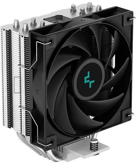 Кулер для процессора Deepcool GAMMAXX AG400 черный Socket LGA 115x/1200/LGA 1700/1851/AM4/AM5 120x120мм 500-2000об/мин 31.6дБ 220Вт 4-pin Al/Cu