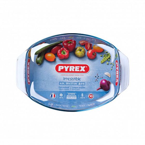 Блюдо Pyrex Irresistible 39х27см овальное