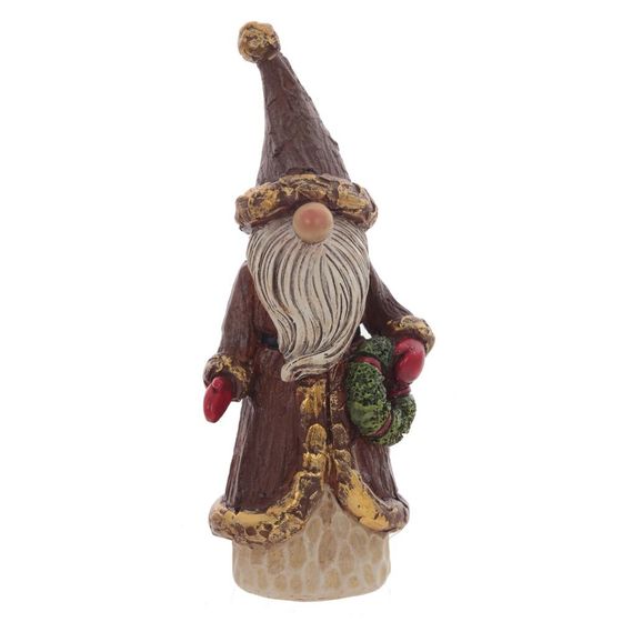 Фигурка декоративная &quot;Дед Мороз&quot;, L6 W4,5 H14,5 см, 2в.