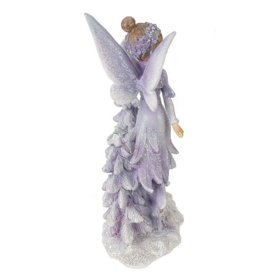 Фигурка декоративная &quot;Фея с ёлочкой&quot;, L11 W6,5 H17 см