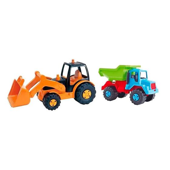 AVC Tump Truck With Network Excavator 64x23x16 cm