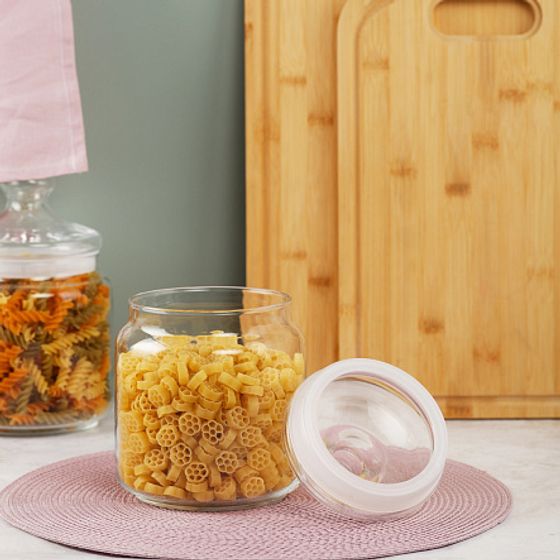 Банка для продуктов БИГ КЛАБ с крышкой 1.5л