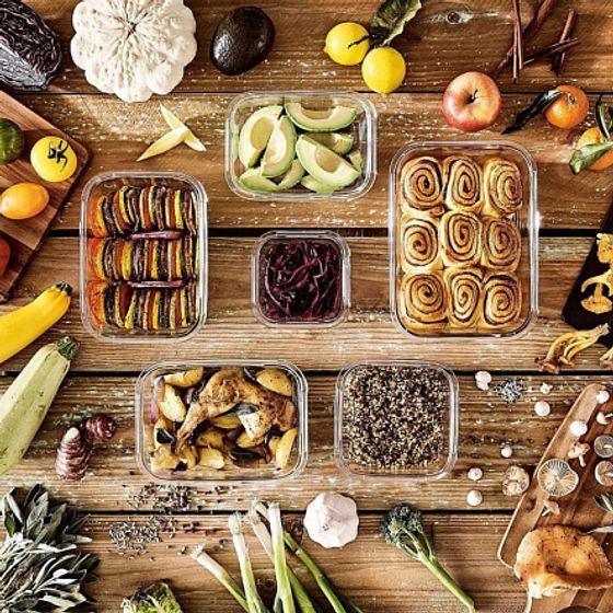 Набор контейнеров KEEP&#39;N&#39;BOX 3 предмета (380млх2, 820мл)  термосумка (тюркуаз)