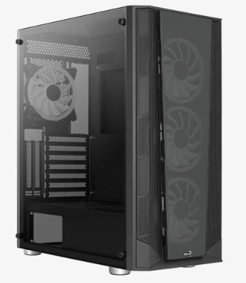 Корпус Aerocool Prism MidiTower ATX MicroATX MiniITX Цвет черный 4711099471768