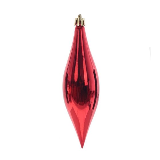 Набор из 12шт Украшение новогоднее "Капля", L4 W4 H15 см
