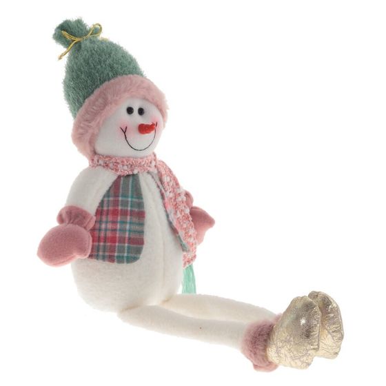 Игрушка набивная &quot;Снеговик&quot;, L21 W10 H72/23 см, 2в.
