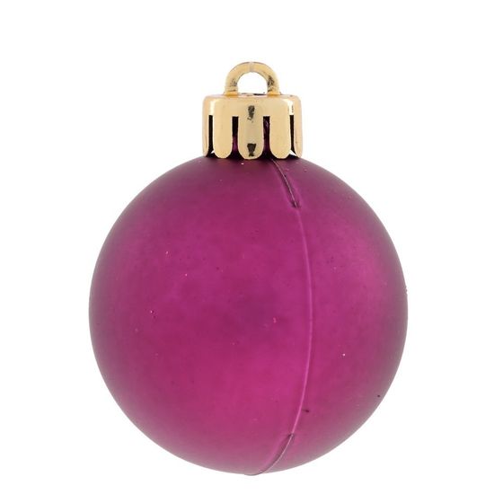 Набор из 25шт Украшение новогоднее &quot;Шар&quot;, D 3 см, L3 W3 H4 см