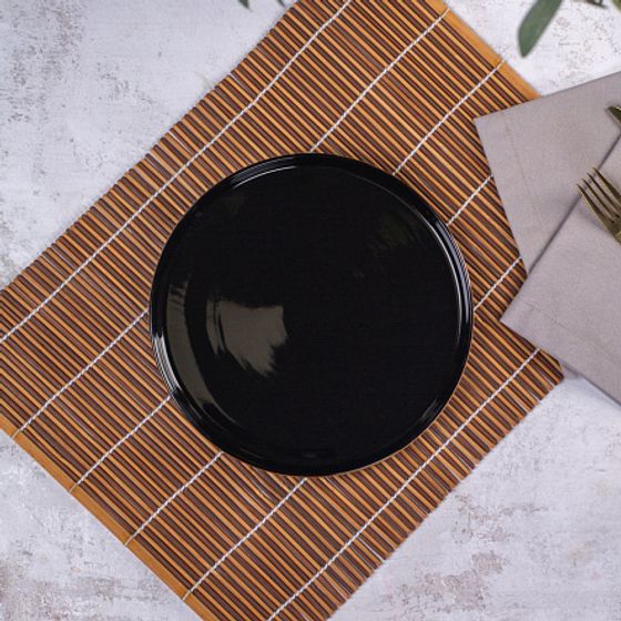 Тарелка обеденная BLACK GOLD 27см